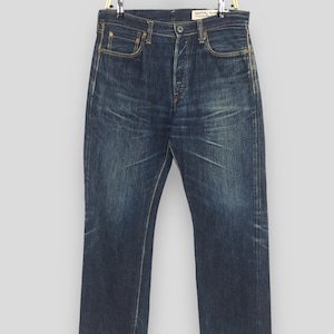 Size 32x30.5 Kapital Kountry Redline Button Fly Jeans Kapital Stonewash Denim Regular Fit Jeans Kapital Boro Japanese Selvedge Denim W32