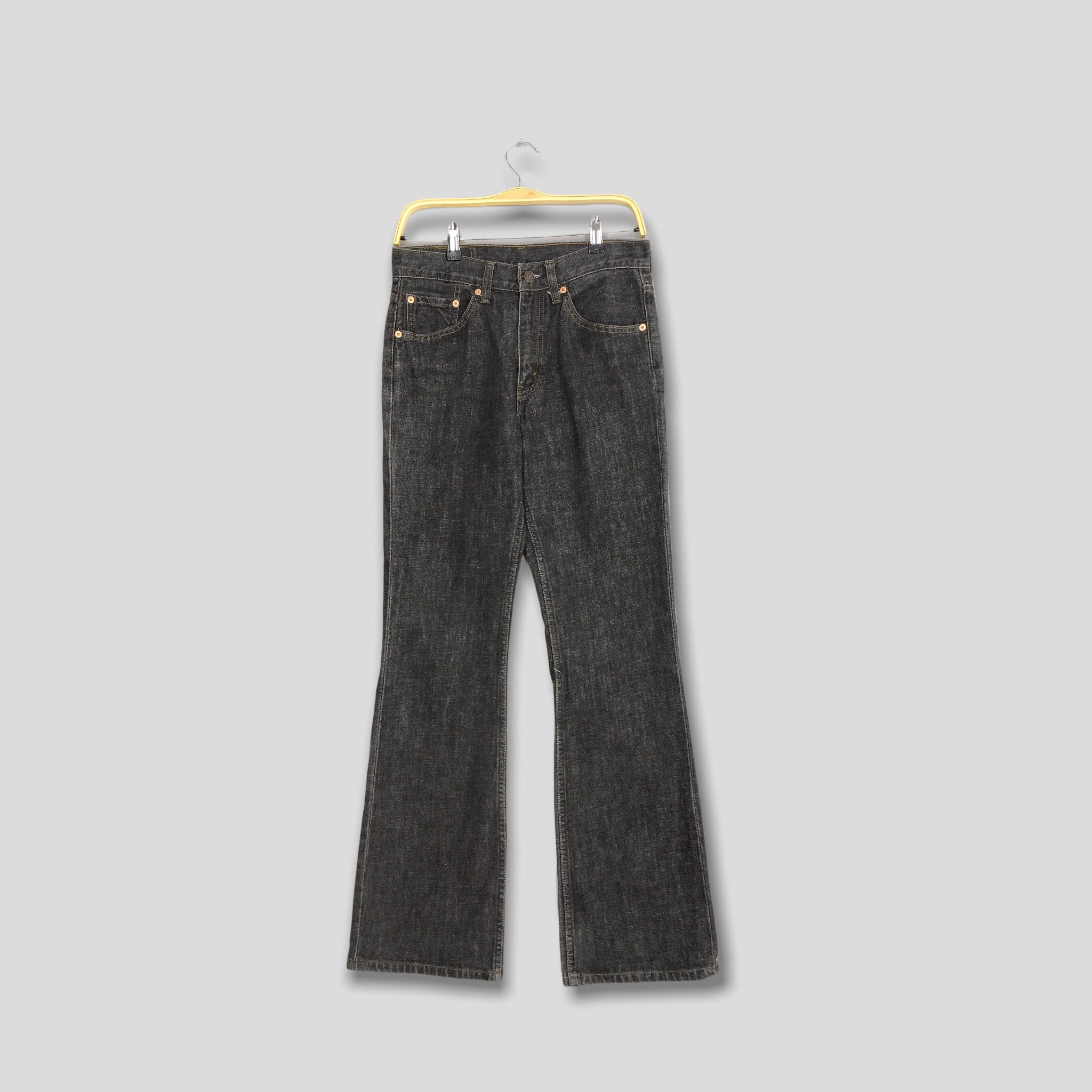 Size 30x32 Vintage Levi's 517 Black Bootcut Jeans Light Size 30x32 Vintage Levi's 517 Black Bootcut Jeans Light