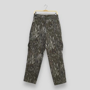 Taille 28 x 31 vintage Spartan Realtree Camouflage Pants American Hunting Cargo Pants Mossy Oak Forest Camo Pantalon Surplus militaire en coton W28
