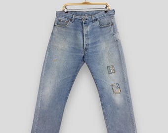 Size 30x27 Vintage Levis 503B LVC Redline Japan Distressed Denim