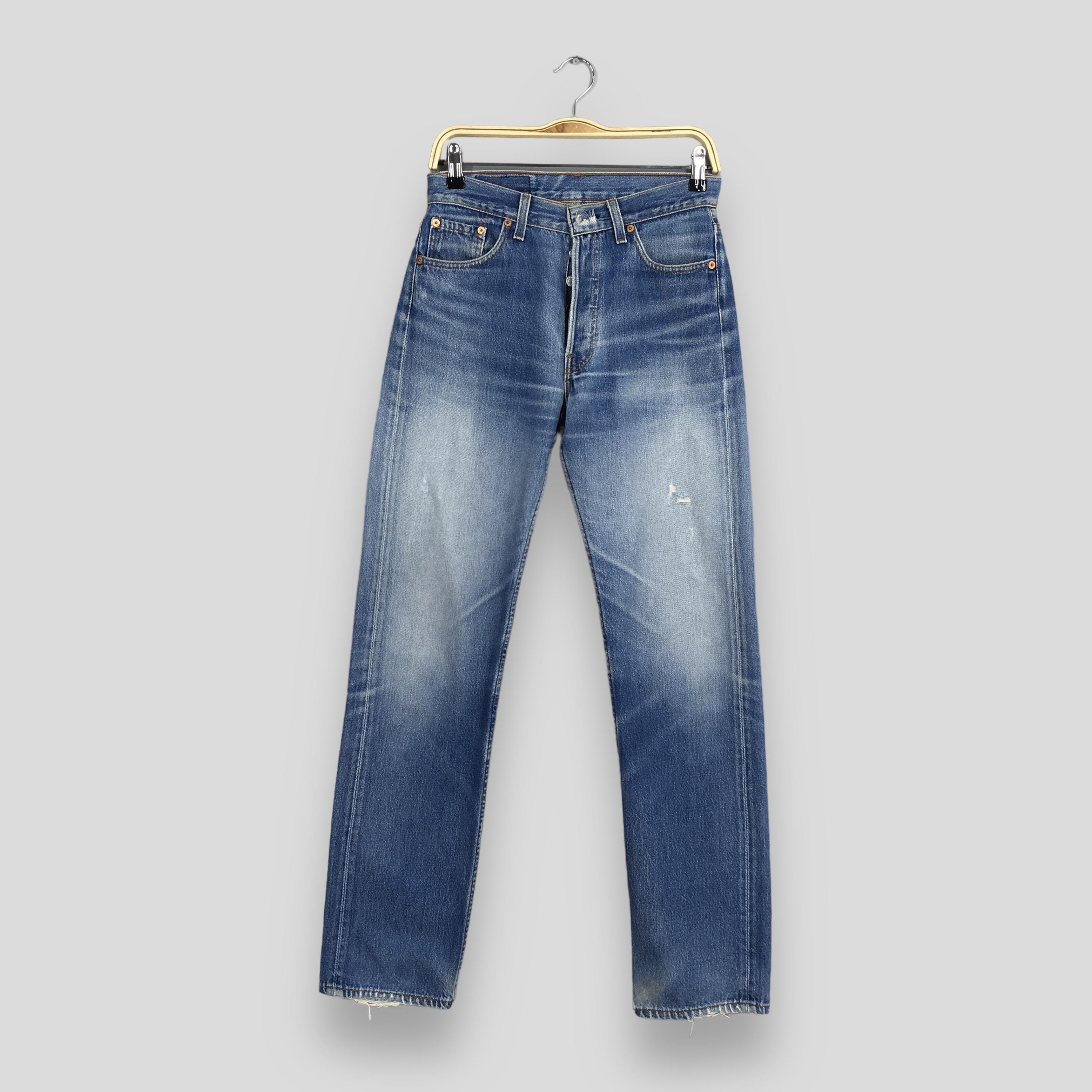 Size 27x31 Vintage 1980s Levi's 501 Faded Distressed Jeans