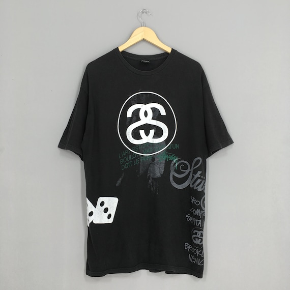 Stussy Usa Tshirt Large Vintage 90's Stussy Twist