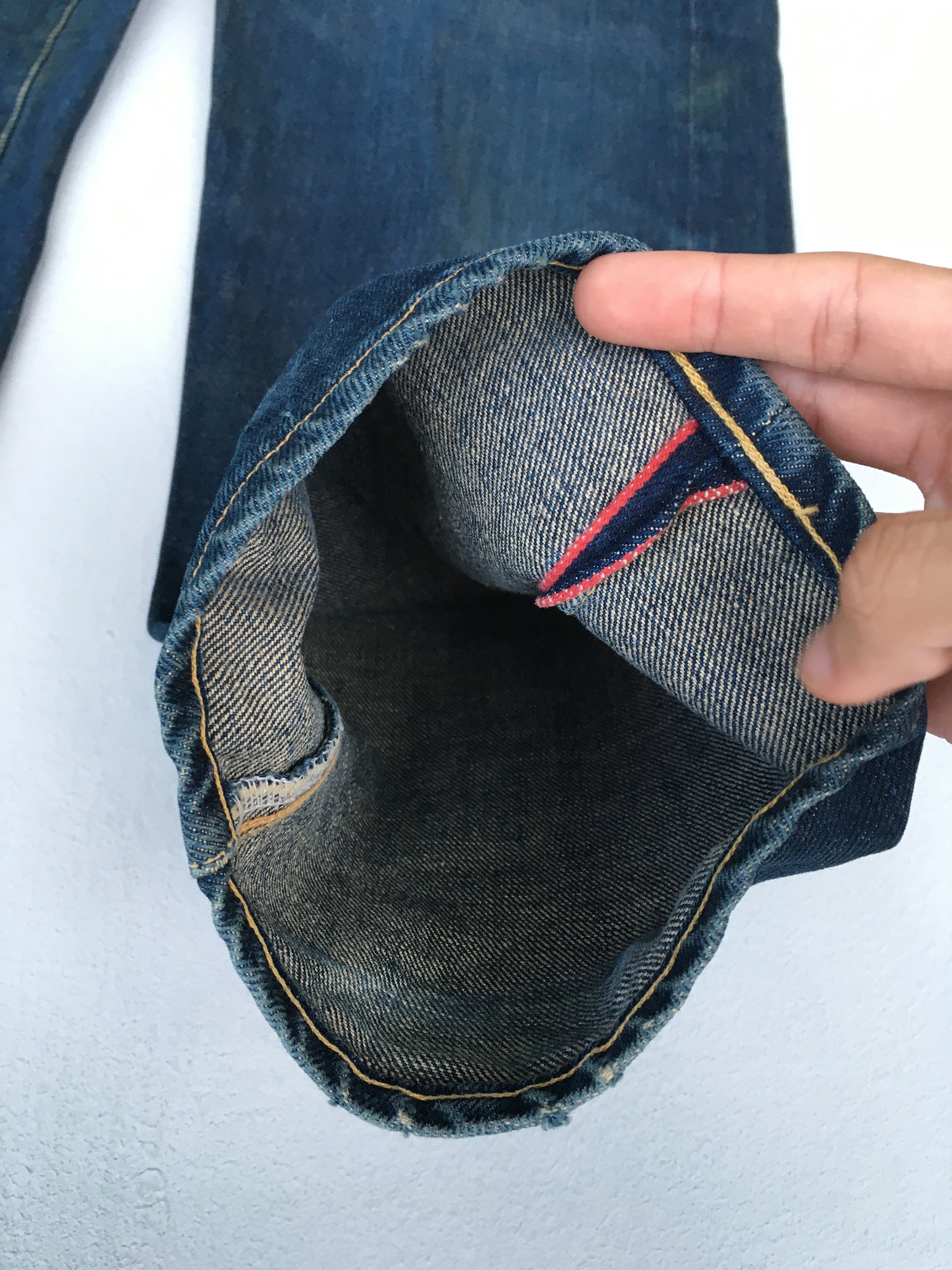 Size 30x30.5 Blue Blue HR Market Indigo Japan Ripped Denim