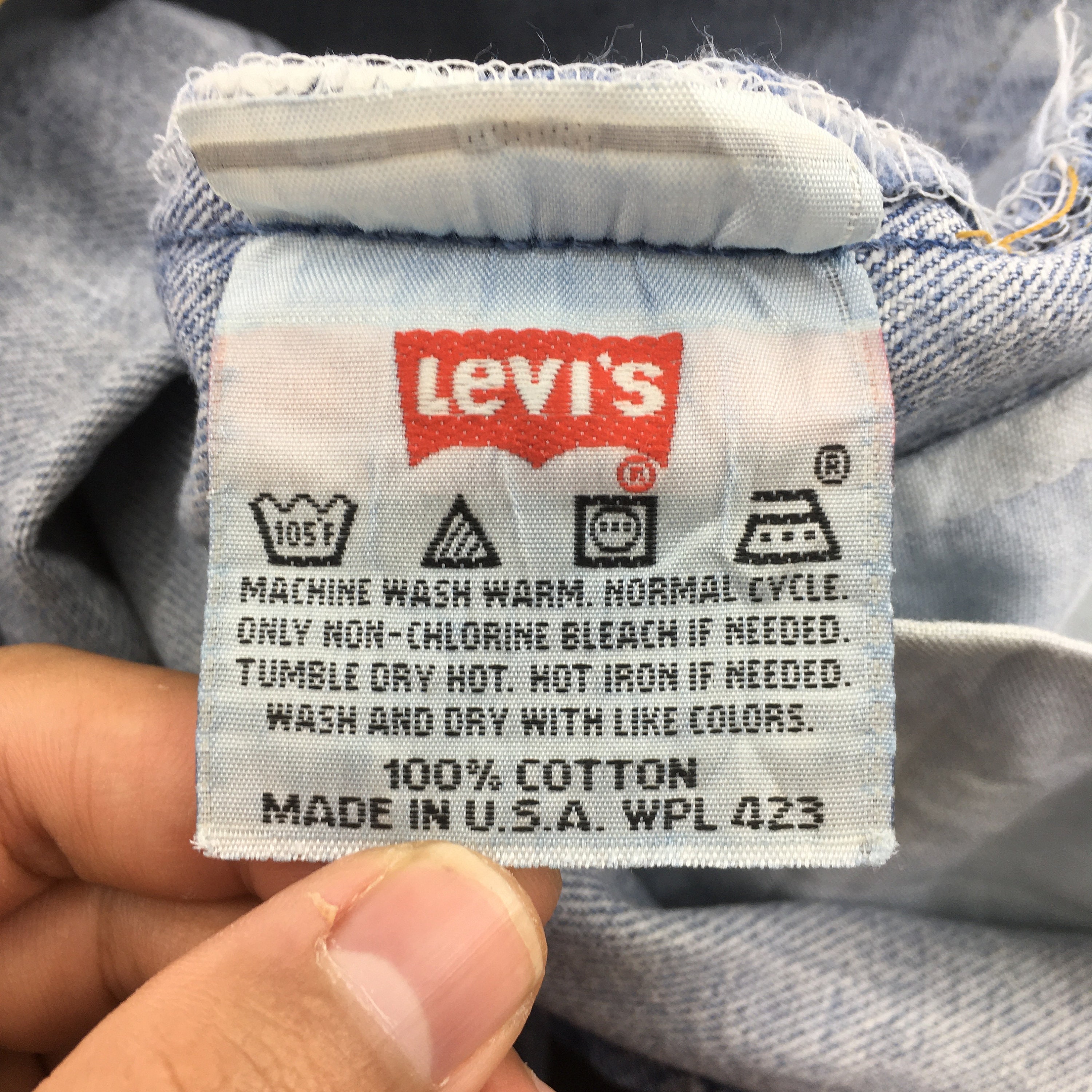 パンツ Levi's 501 made in USA 34x32 Size 34x32 Vintage 90s Levi's 501 Light Washed Jeans Levi's
