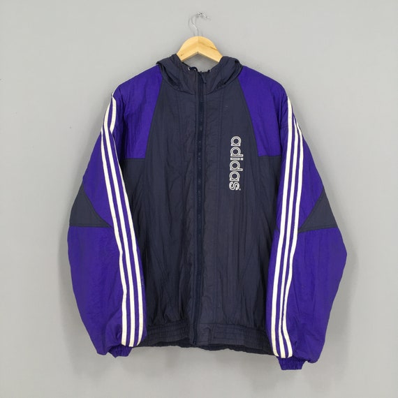 Vintage 90's Adidas Parka Jacket Medium Adidas Tr… - image 1