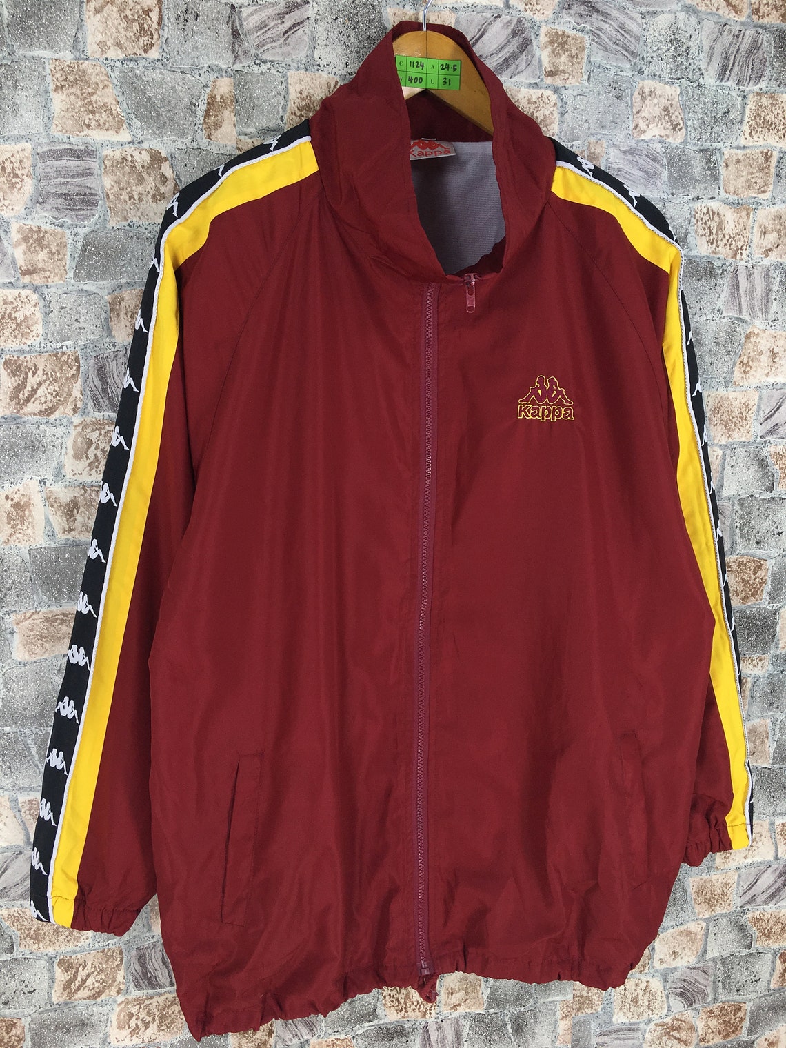 Kappa Track Top Jacket Large Vintage 90's Kappa Sportswear | Etsy