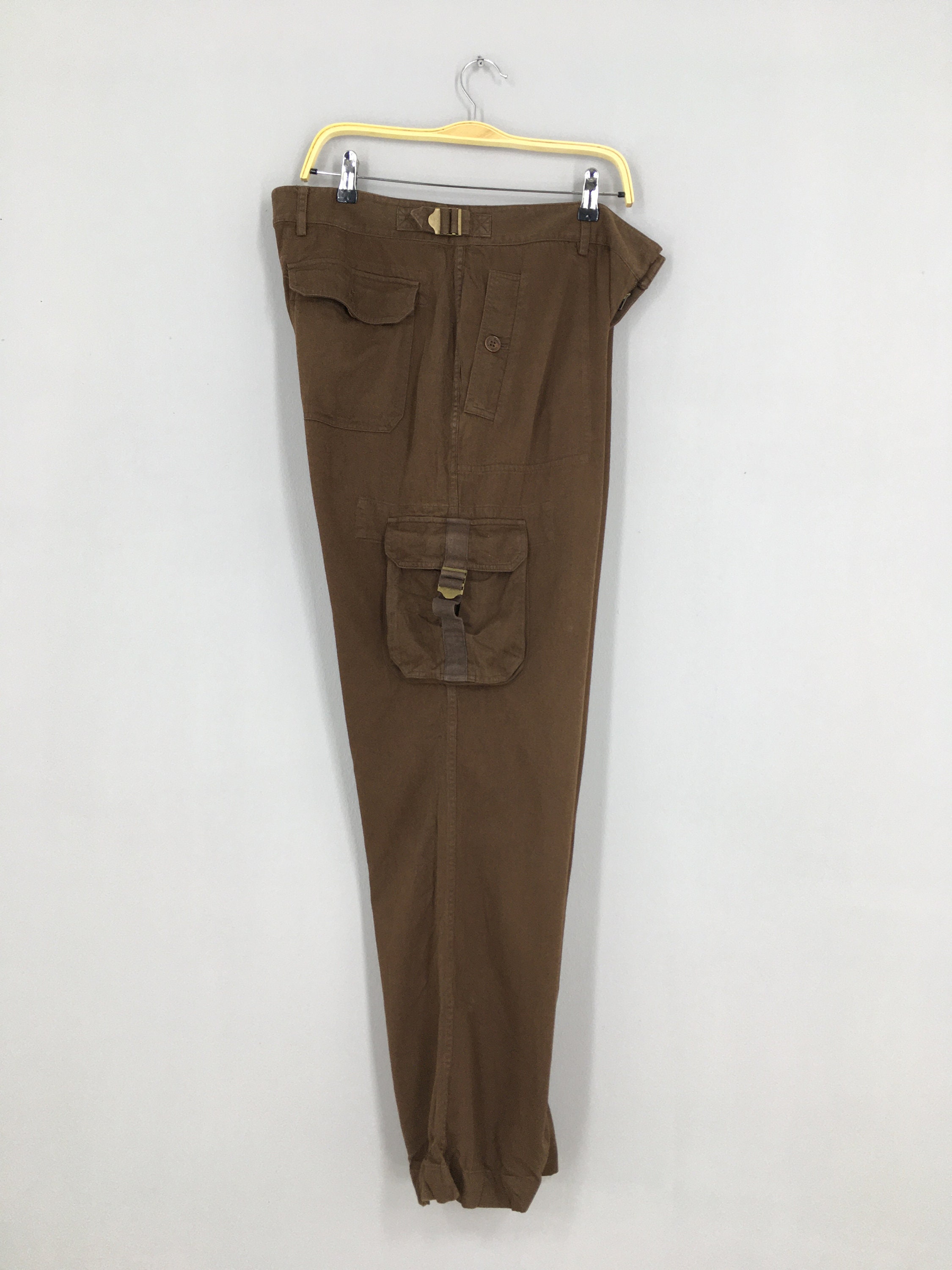 パンツ Polo Jeans Brown Military Cargo Pants Vintage Polo Ralph Lauren Jeans Co Military Cargo Pants