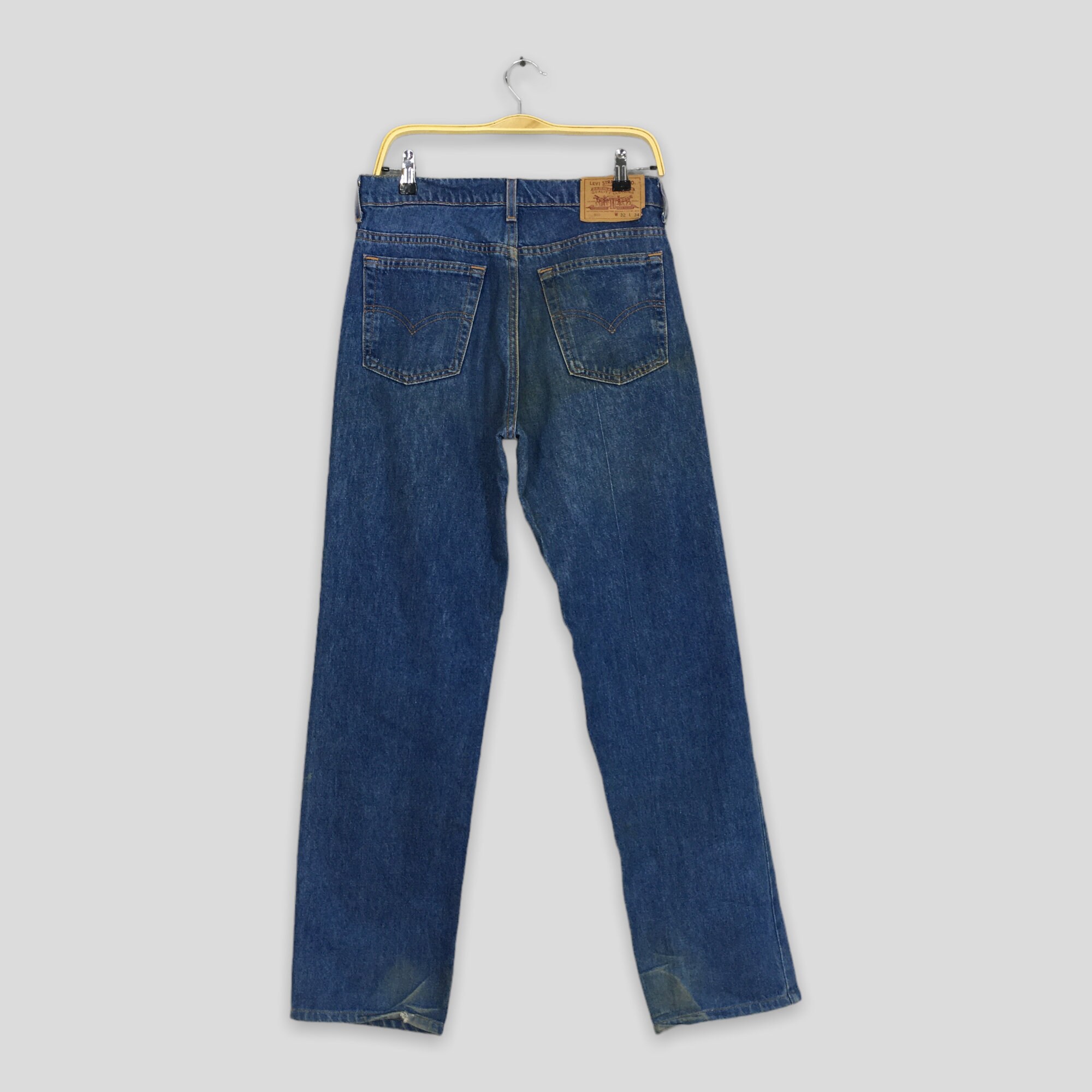 Size 31x31 Vintage 80s Levi's 510 Faded Dirty Jeans Levi's Light