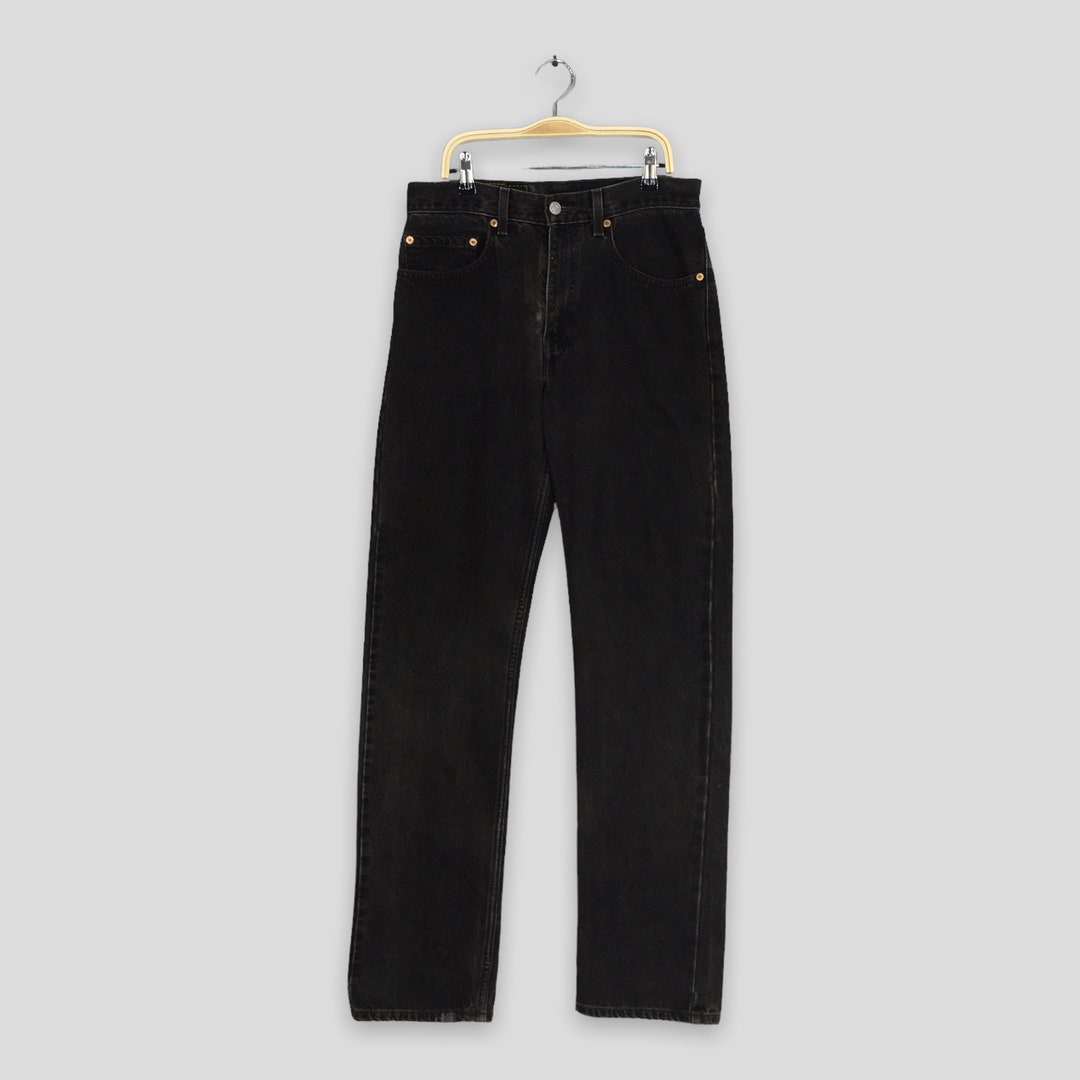 00s Levi's USA製 505 vintage black denim Vintage Levi's 505 Jeans Men's 28x28 Black Regular Fit