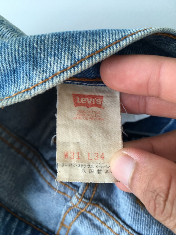 Size 30x31 Vintage Levis 501 Women Jeans Light Blue Washed - Etsy Sweden