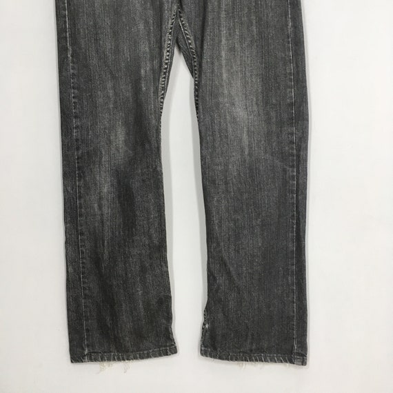 Size 34x31 Vintage Levi's 514 Slim Straight Jeans… - image 3