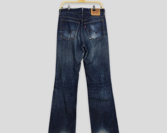 Size 32x33 Vintage Levi's 517 Bootcut Flare Jeans Faded Denim 80s