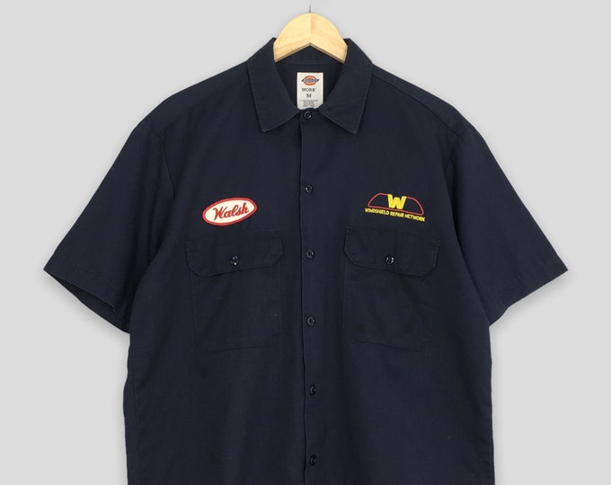 Vintage Dickies Work Wear Shirt Medium Dickies Windshield - Etsy