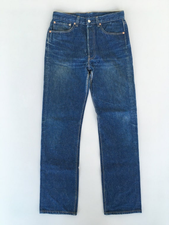 Sz 30 Vintage Levis 501 Men Denim Jeans High Waisted 90s Sz 30 Vintage Levis 501 Men Denim Jeans High Waisted 90s