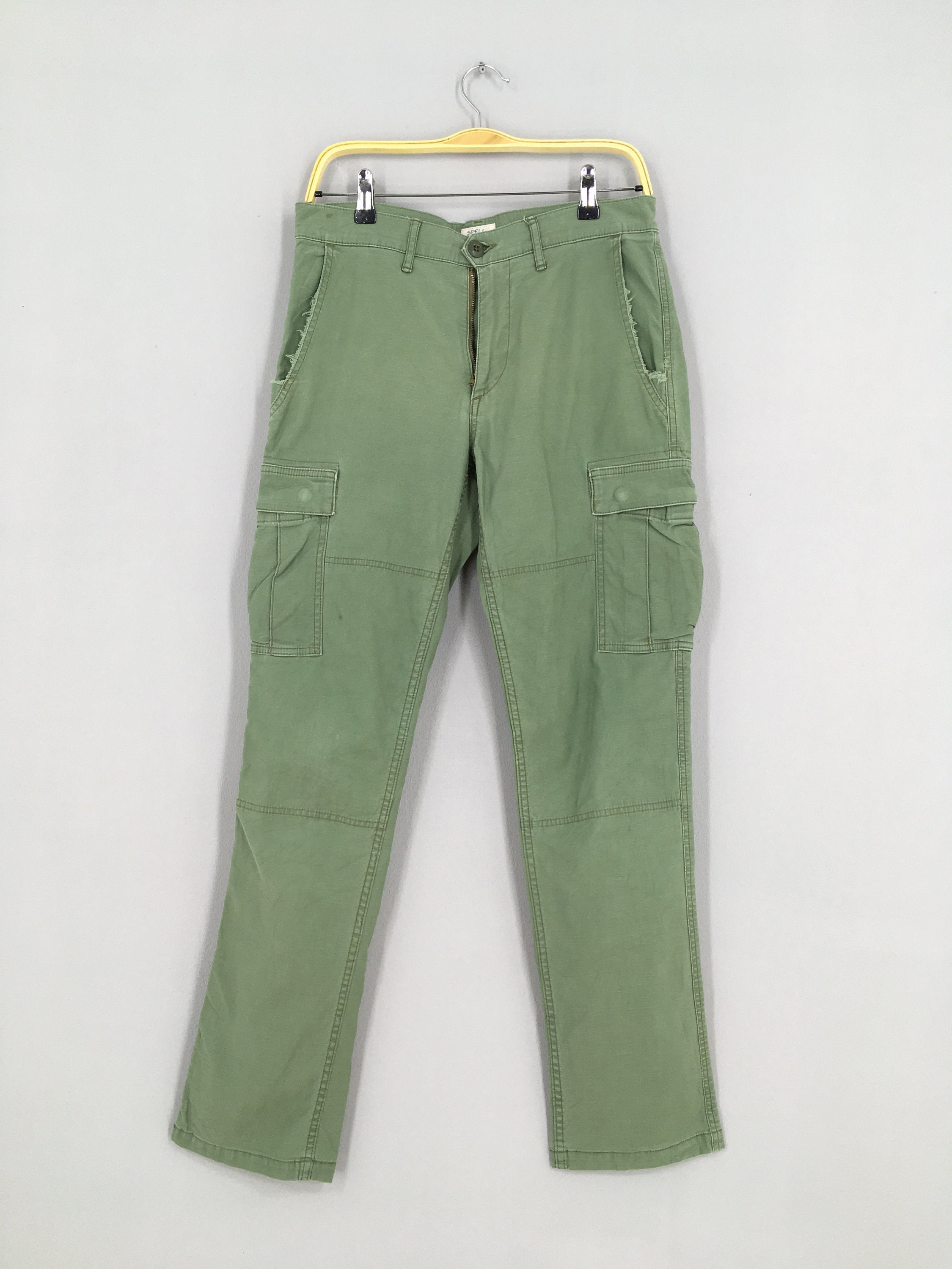 Size 30x30.5 Japanese Spell Bound Cargo Pants Slim Fit Pants