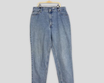 Vintage 1990s LEVIS Silvertab Baggy Blue Faded Zipper Fly