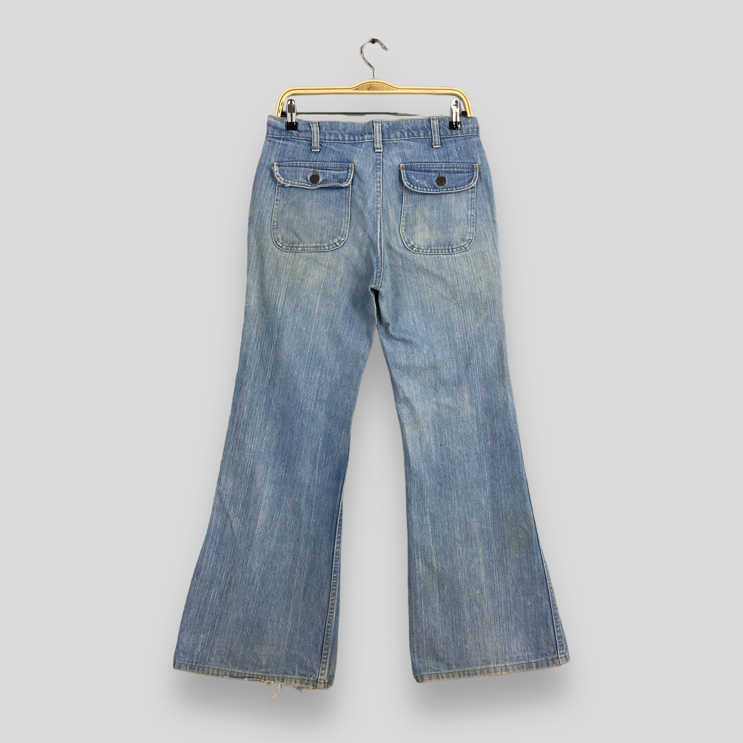 Size 30x30 Vintage 80s Levi's 666 Zipper Jeans Wide Leg Denim 80s