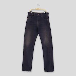 Size 28x32 Vintage 90s Levi&#39;s 501 Overdyed Stonewash Jeans Levi&#39;s Regular Fit Jeans Levi&#39;s Button Fly Denim Levi&#39;s 501 Mom Distressed W28