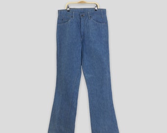 Size 33x33 Vintage 80s Levi's 517 Orange Tab Flare Jeans Levis