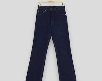 Maat 29 x 30 Vintage jaren 90 Levi's 517 vervaagde stonewash uitlopende bootcut jeans Levi's Bell Bottom denim Levi's Mom jeans Levi's Hi Flare jeans W29