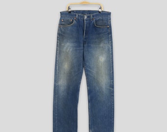 【90s】Levi's 501xx USA製 W35 Vintage Levi's 501xx Jeans USA Made W35 L30 Button Fly 100