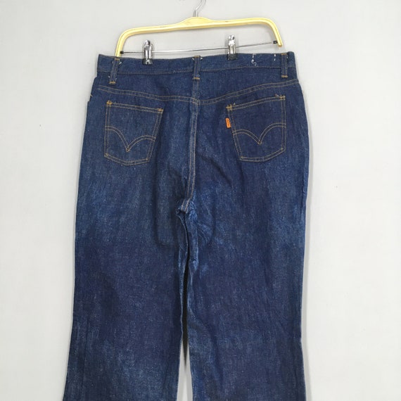 Size 34x33 Vintage Levi's For Me Bootcut Jeans Bl… - image 8