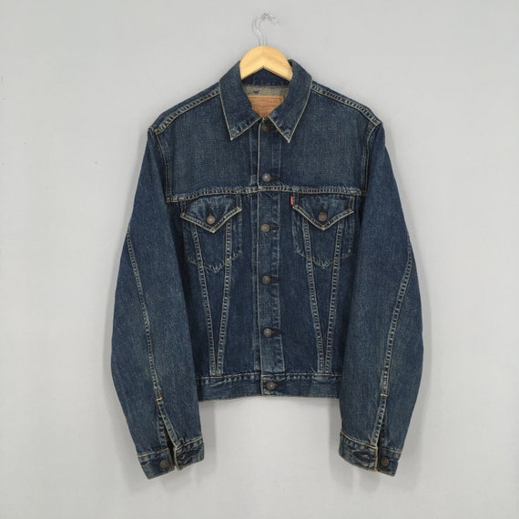 Vintage 80's Levis Strauss Trucker Denim Jeans Jac