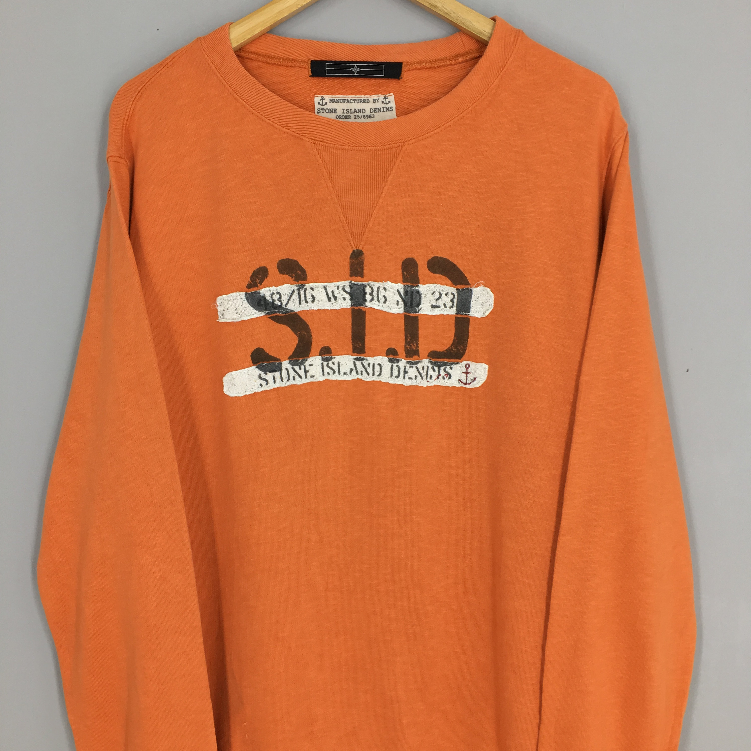 Vintage Stone Island Denim Sweatshirt Xlarge Stone Island SID - Etsy