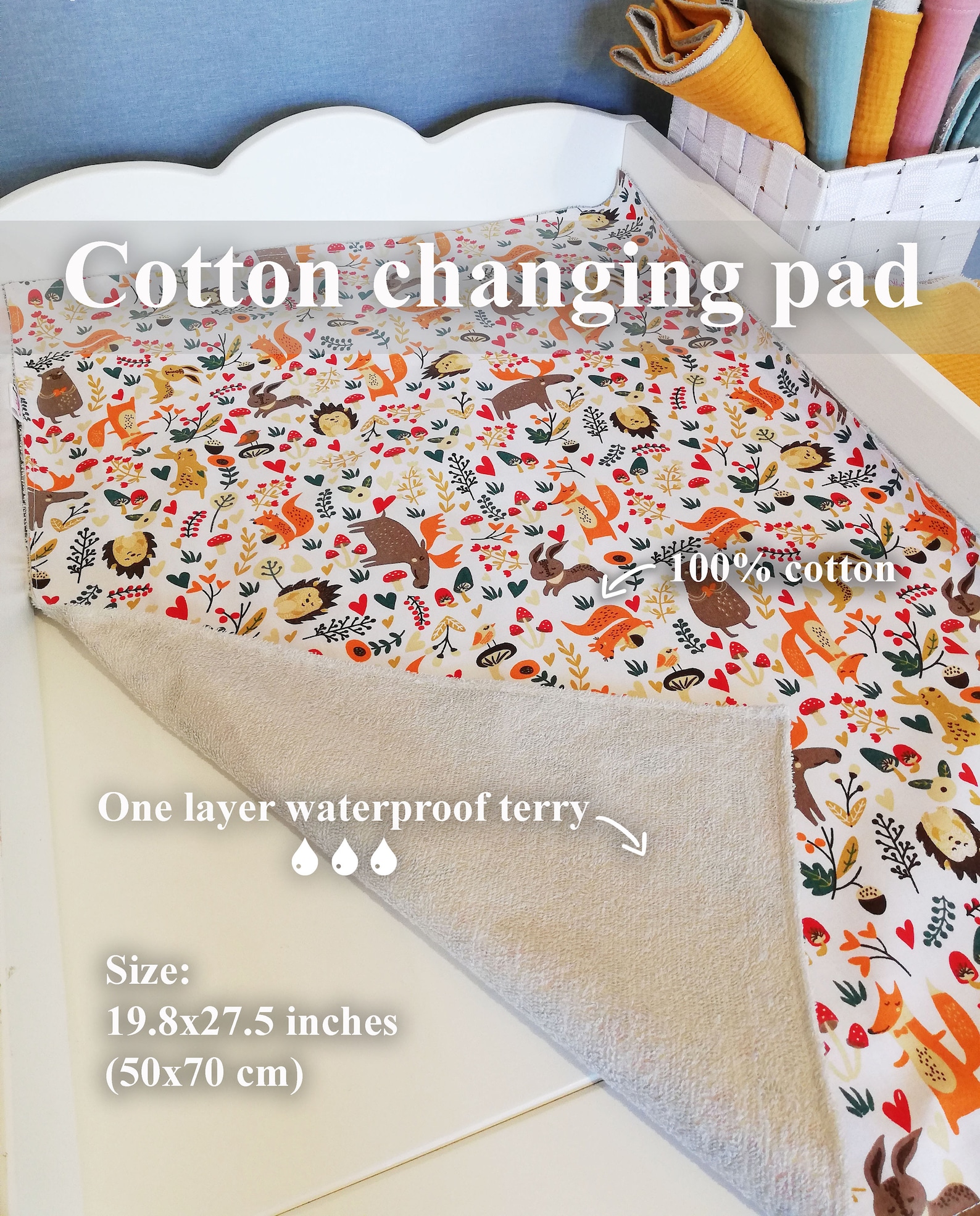 Baby Diaper Changing Pad Cover Baby Nursing Mat Change Mat Etsy Ireland