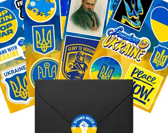 Ukrainian Spirit Sticker Pack Set. Made in Ukraine.