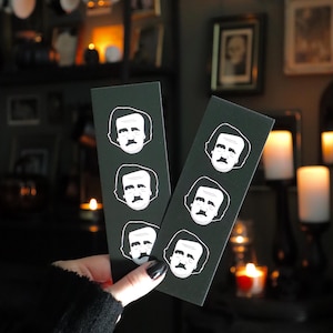 EDGAR ALLAN POE Bookmarks | Dark Academia | Gothic | Horror