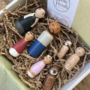 Custom Portrait Figures, Family Dolls, Family Portraits