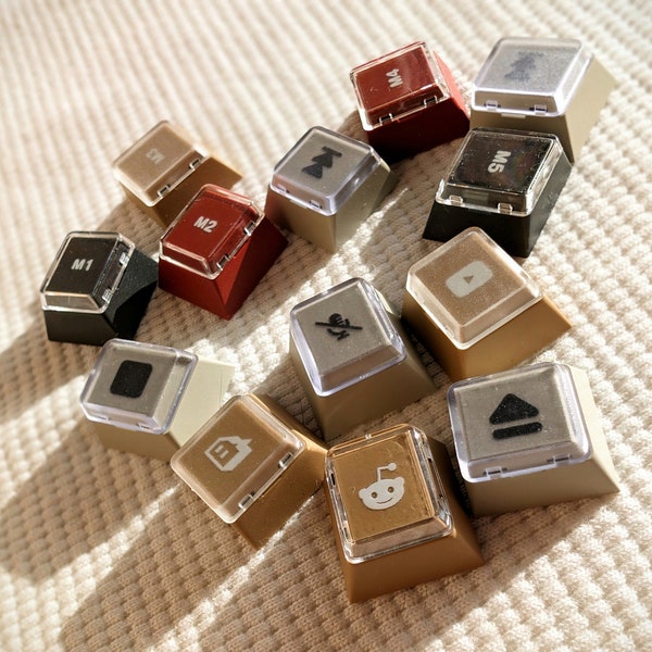 Mechanische Tastatur Relegendable Keycaps Sticker Inlays