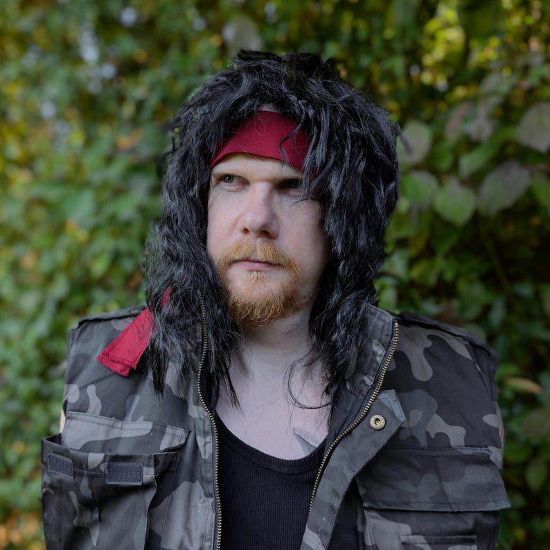 John Rambo Bandana / Headband / Sweatband - for Cosplay & Merchandising ...