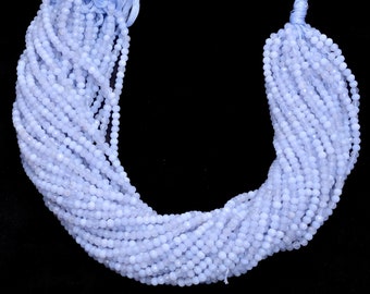 Details about Natural Blue Chalcedony Gemstone 2mm-3mm Micro Faceted Rondelle Beads 13" Strand Details about Natural Blue Chalcedony Gemstone 2mm-3mm Micro Faceted Rondelle Beads 13" Strand