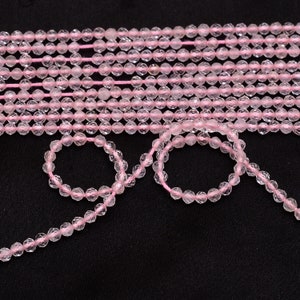 Perles Rondes Facettées En émeraude Naturelle 2-3mm - Fil De 13 Pouces - Qualité AAA+