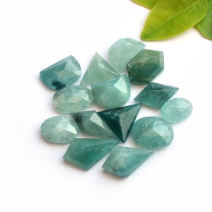 Grandidierite Fancy Flat Back Cabochons ~ Natural Grandidierite 9mm-16mm Free Form Rosecut Lot ~ Loose Grandidierite Gemstone For Jewelry