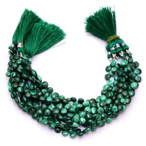 25x18mm Natural Green Malachite Gemstone Cabochon, Oval Cabochon