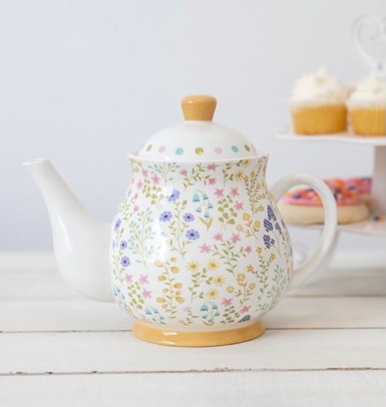 Childrens Tea Set Porcelain Summer Meadow Etsy