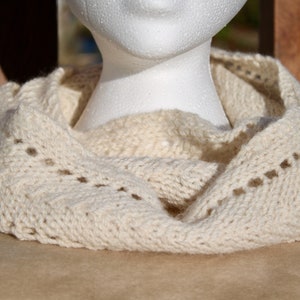 Knitted Alpaca Cowl 3 colours image 8