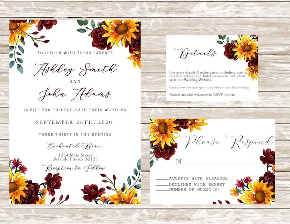 Wedding Invitations | Etsy