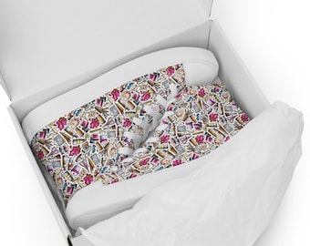 Men’s high top canvas shoes