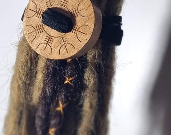 ButtonLOXX Dread Tie Helm Of Awe (oak)