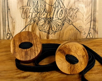 ButtonLOXX Dread Tie Helm Of Awe (oak)