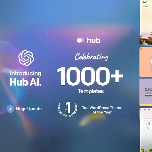 Hub 4.3 | Premium Multi-Purpose WordPress Theme with Intuitive Editor & Award-Winning Designs, GPL