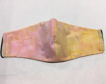 Tie-dye face mask