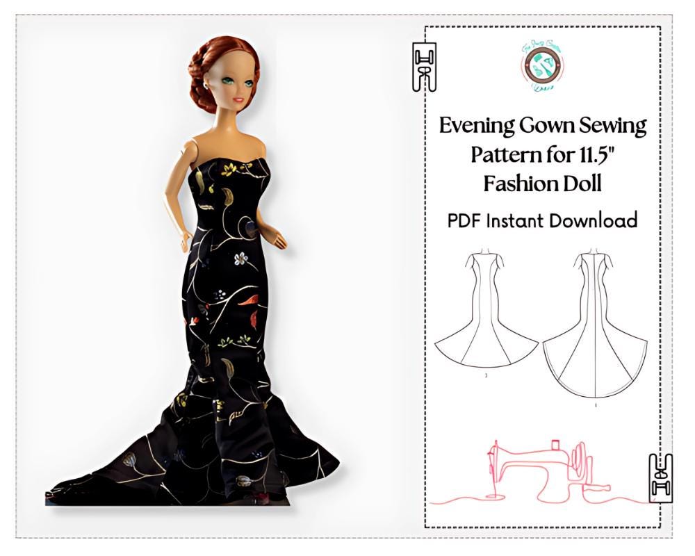 Barbie Bridal Gown - Etsy