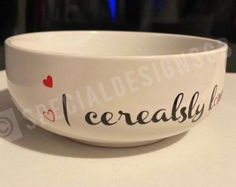I Cerealsly Love You Etsy