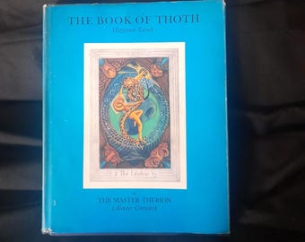 The Book of Thoth, Aleister Crowley, 1971 Edition. Egyptian Tarot. Egyptian Gods. Occult, Black Magic