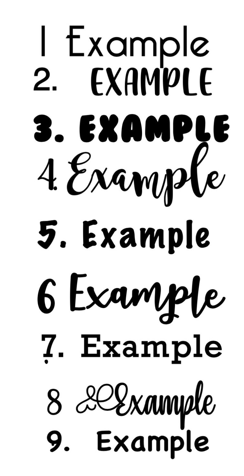 Custom Decals Custom Name Decals Starbucks Cup Decals Water Etsy